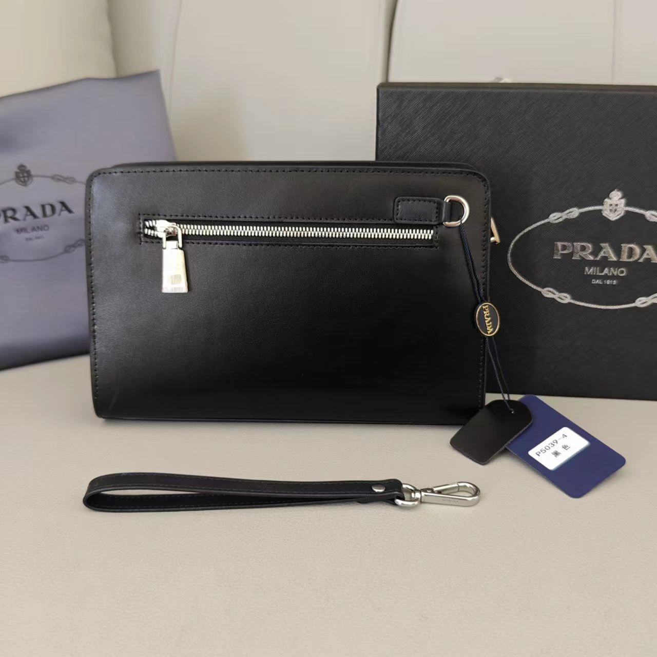 Mens Prada Clutch Bags TechFriendly 92350