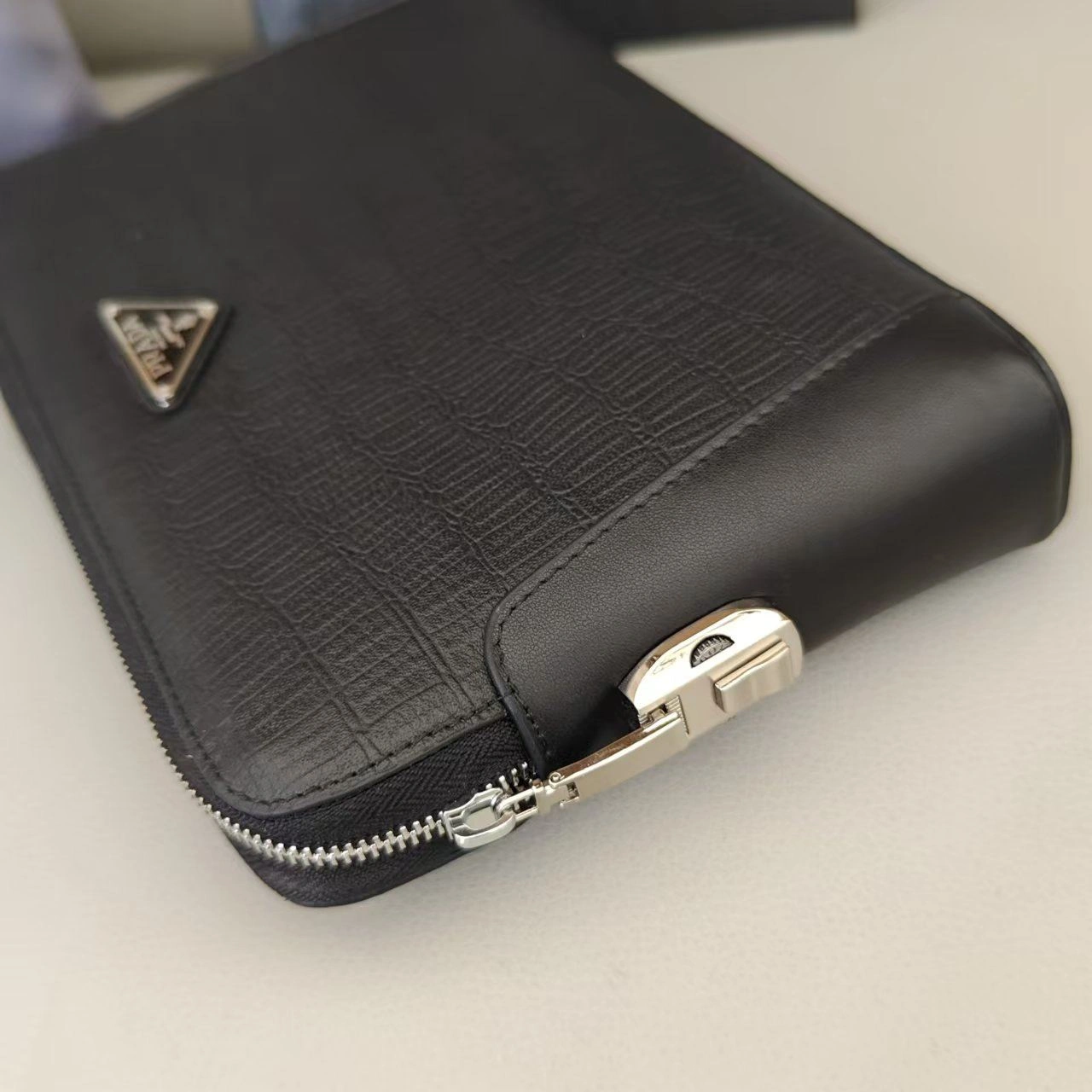 Mens Prada Clutch Bags Durable 92347