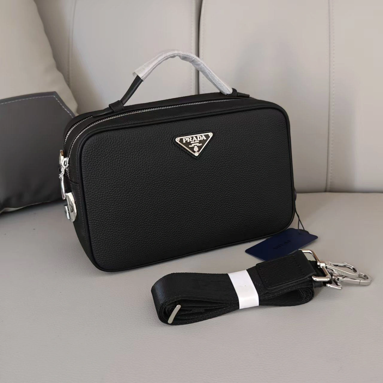 Stretchable Mens Prada Satchel Bags 92336