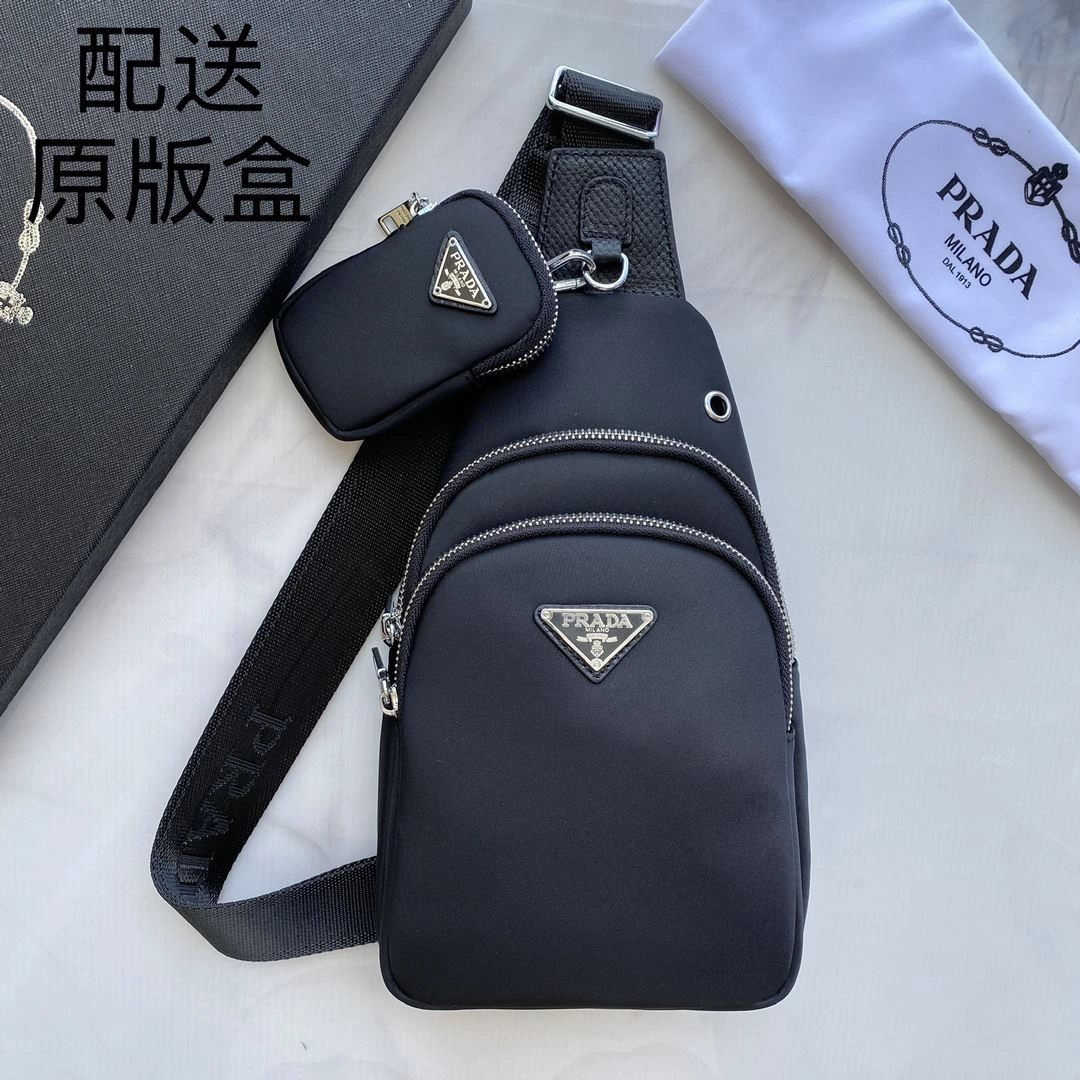 SunProtective Mens Prada Waist Chest Packs 91569