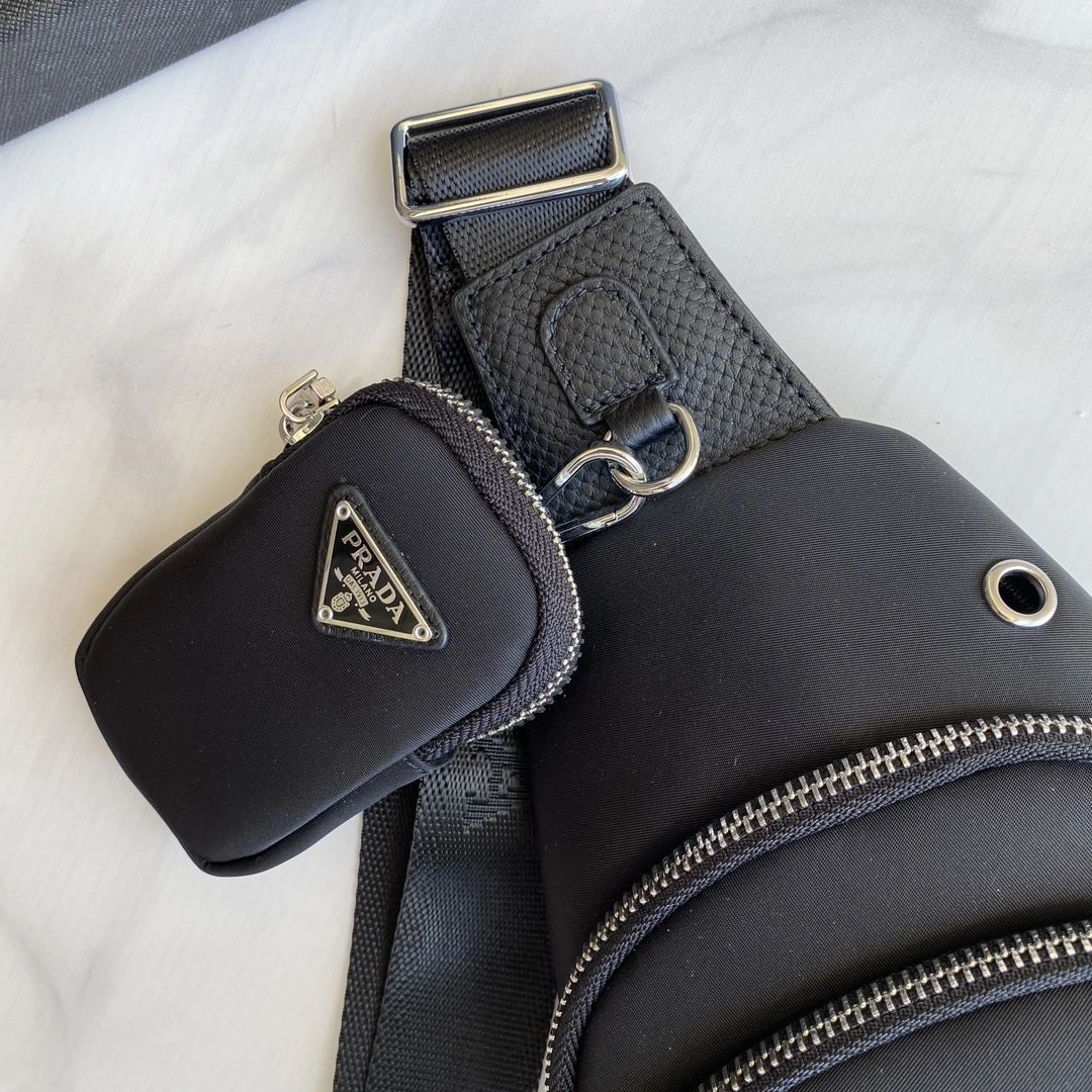 SunProtective Mens Prada Waist Chest Packs 91569