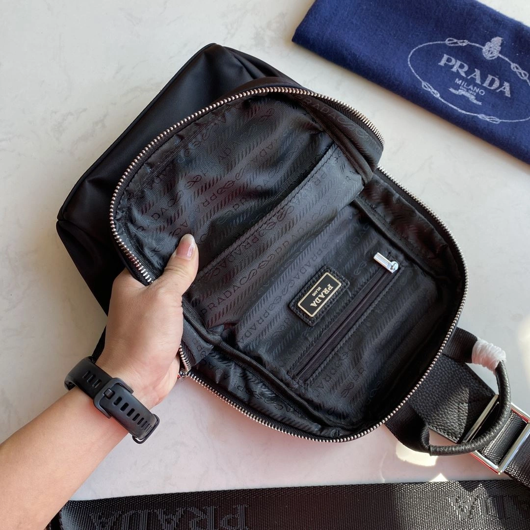ZipUp Mens Prada Waist Chest Packs 91583