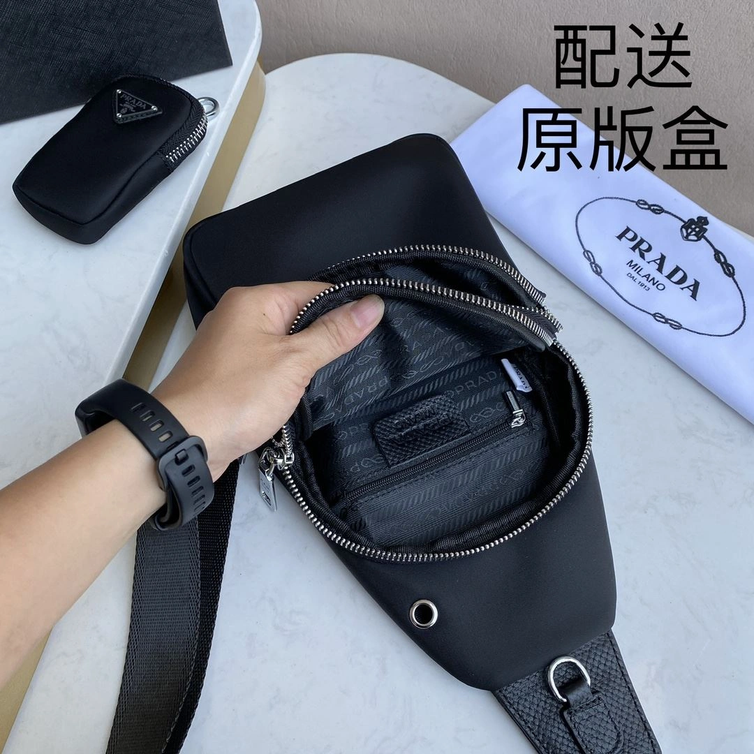 Mens Prada Waist Chest Packs GoodFit 91564
