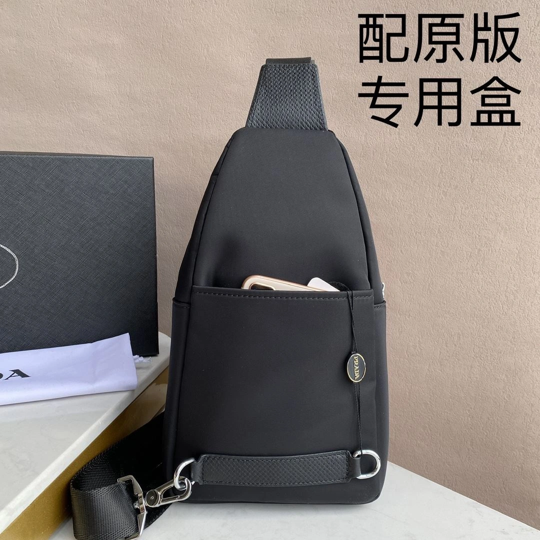 Mens Prada Waist Chest Packs Stylish 91586