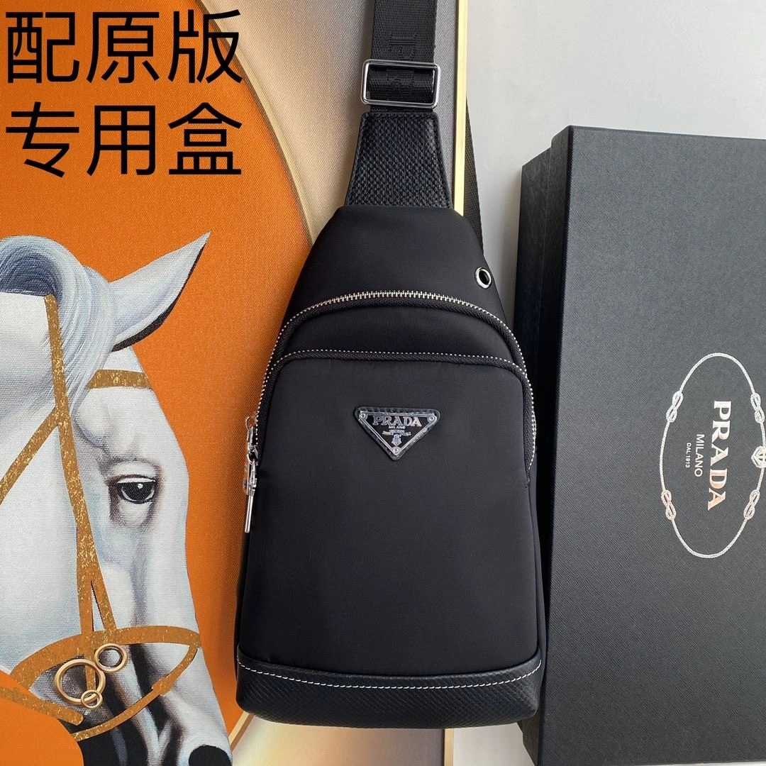 Packable Mens Prada Waist Chest Packs 91565
