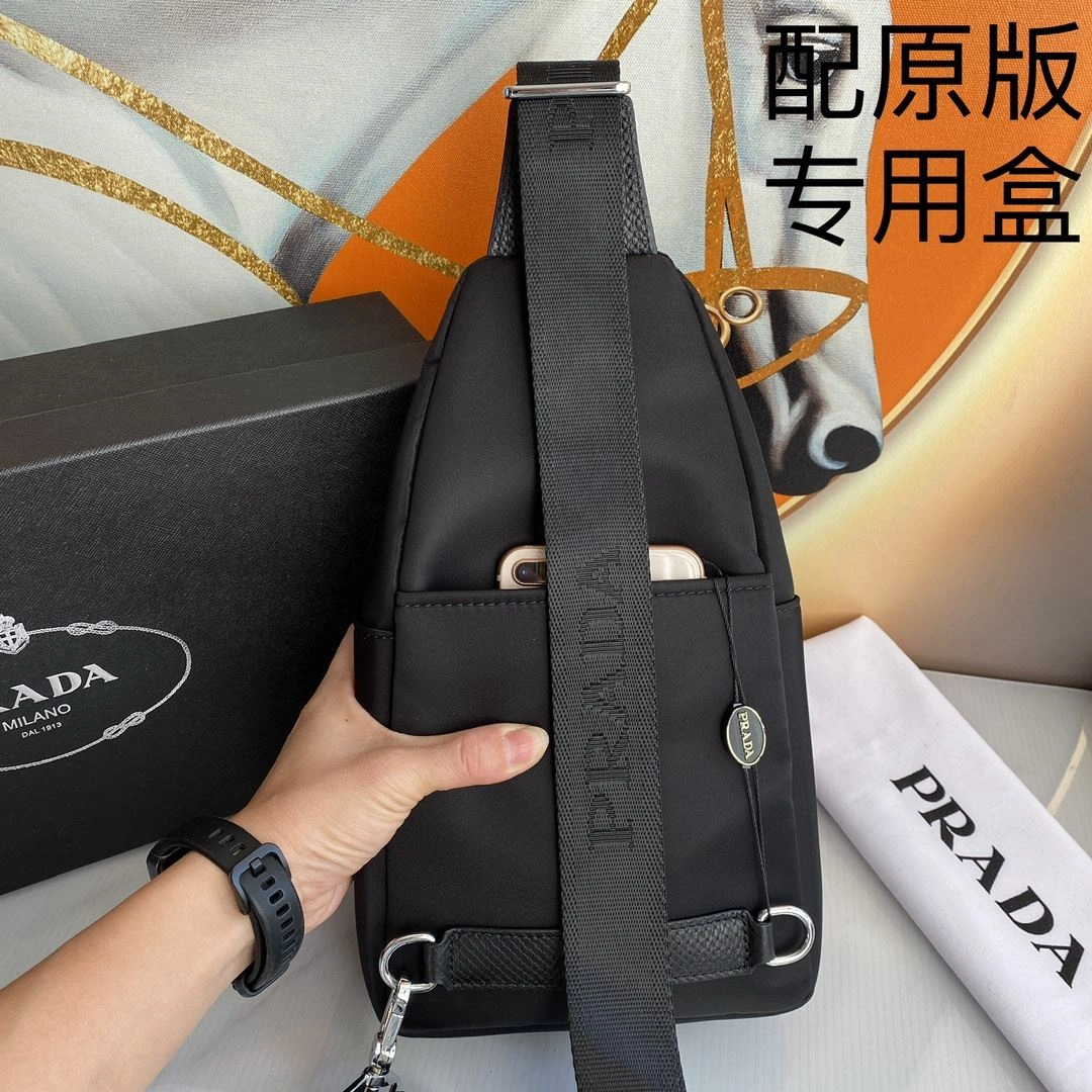 Packable Mens Prada Waist Chest Packs 91565