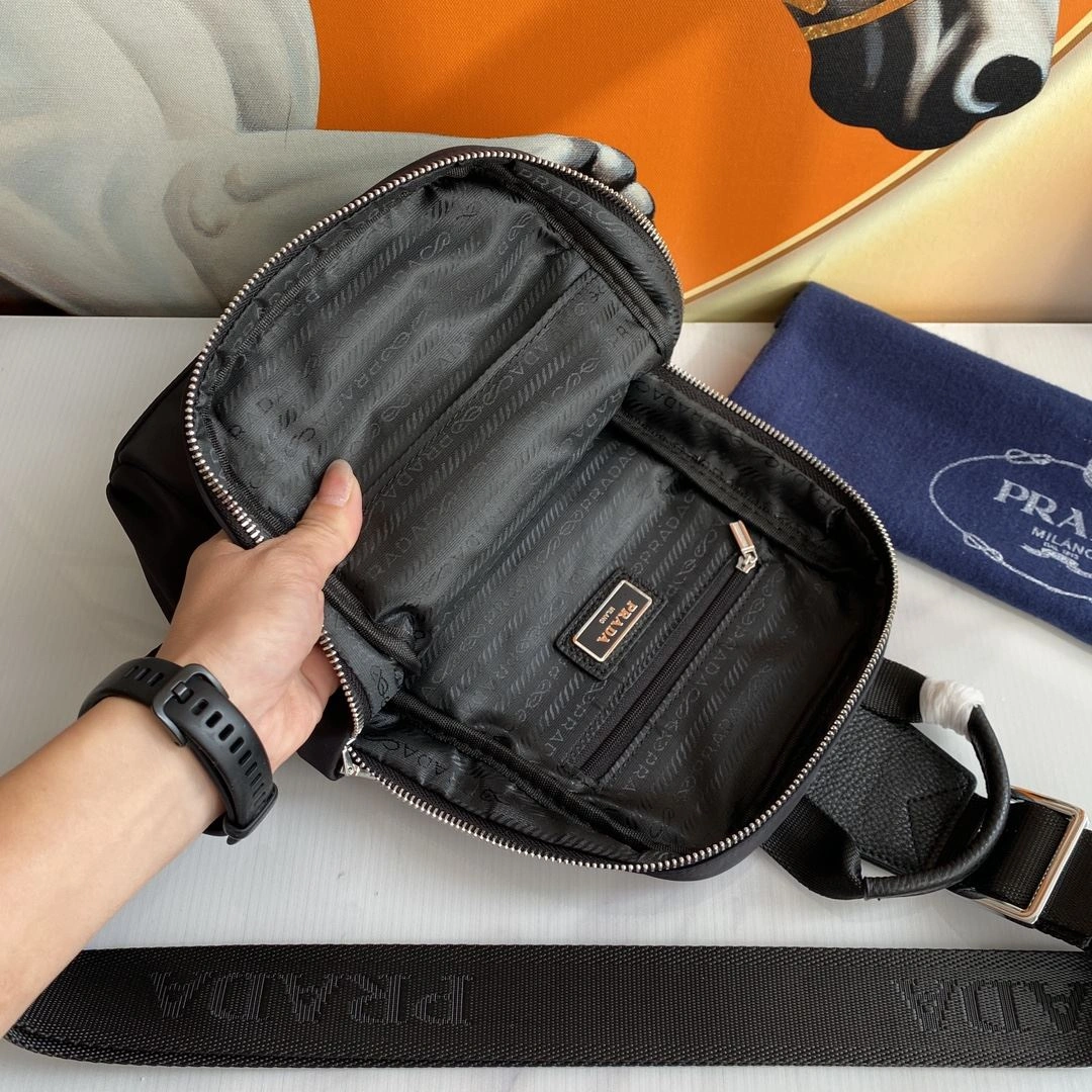 Unique Mens Prada Waist Chest Packs 91555