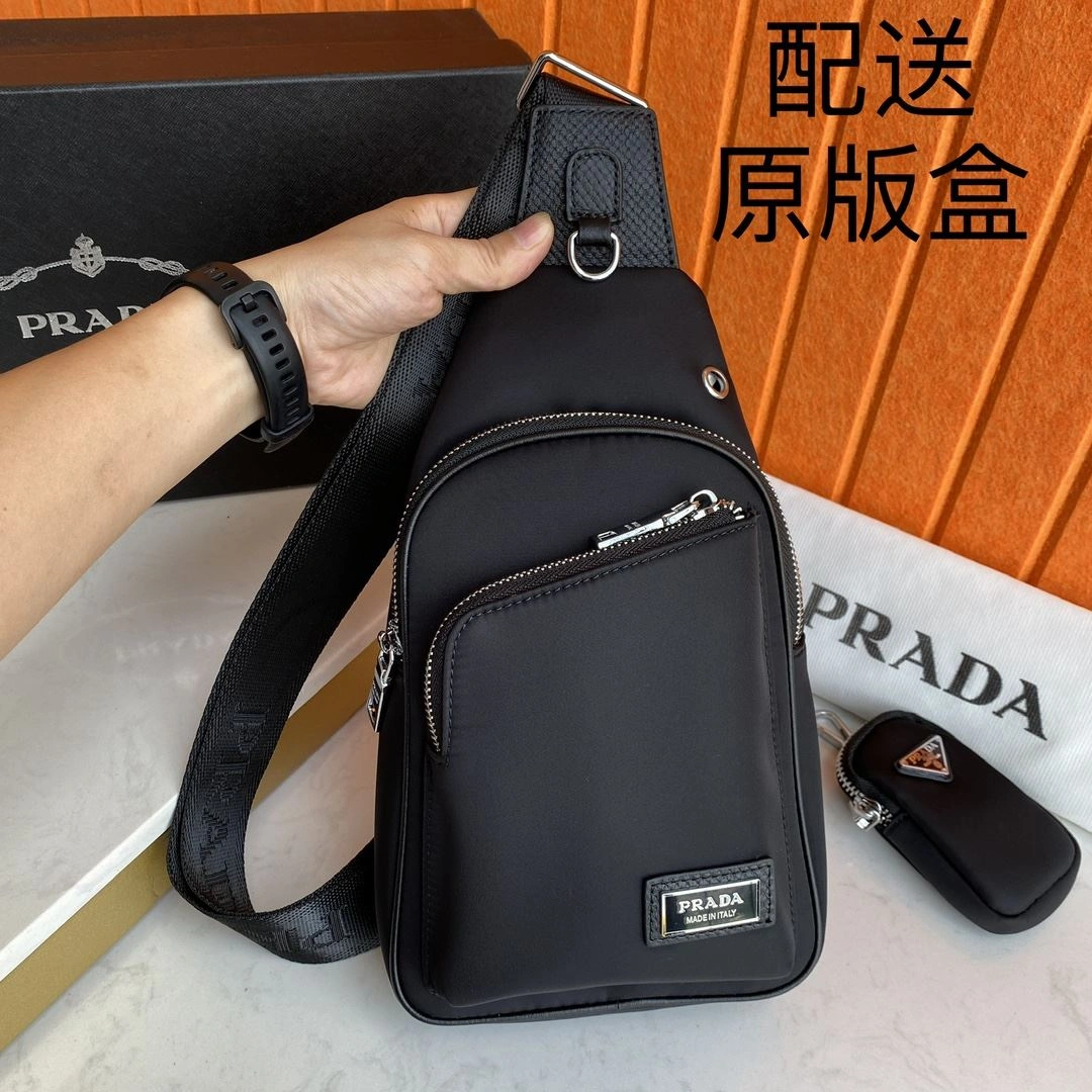 ZeroBulk Mens Prada Waist Chest Packs 91558