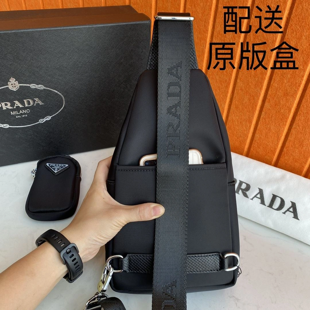 ZeroBulk Mens Prada Waist Chest Packs 91558