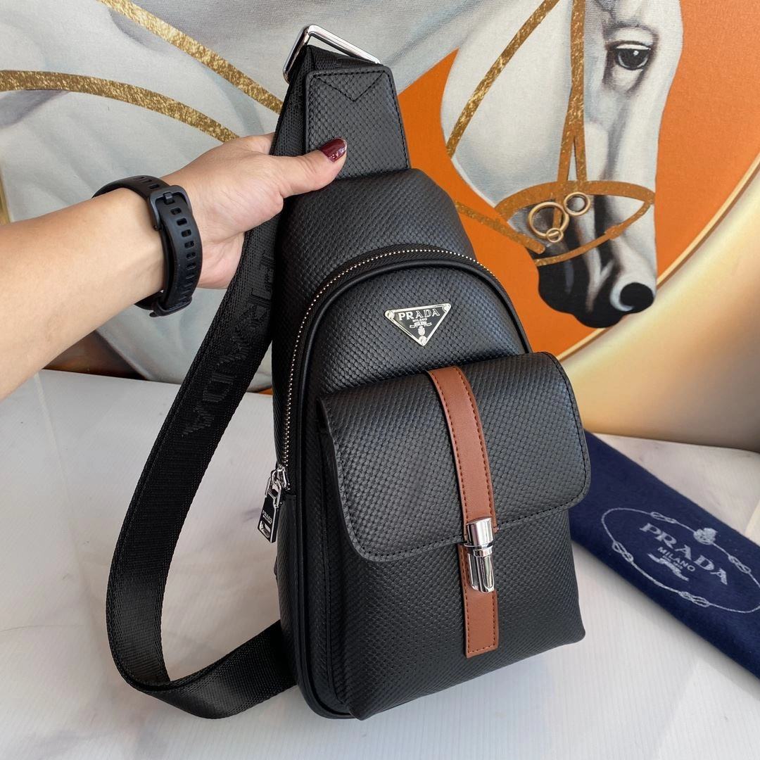 Mens Prada Waist Chest Packs Youthful 91566