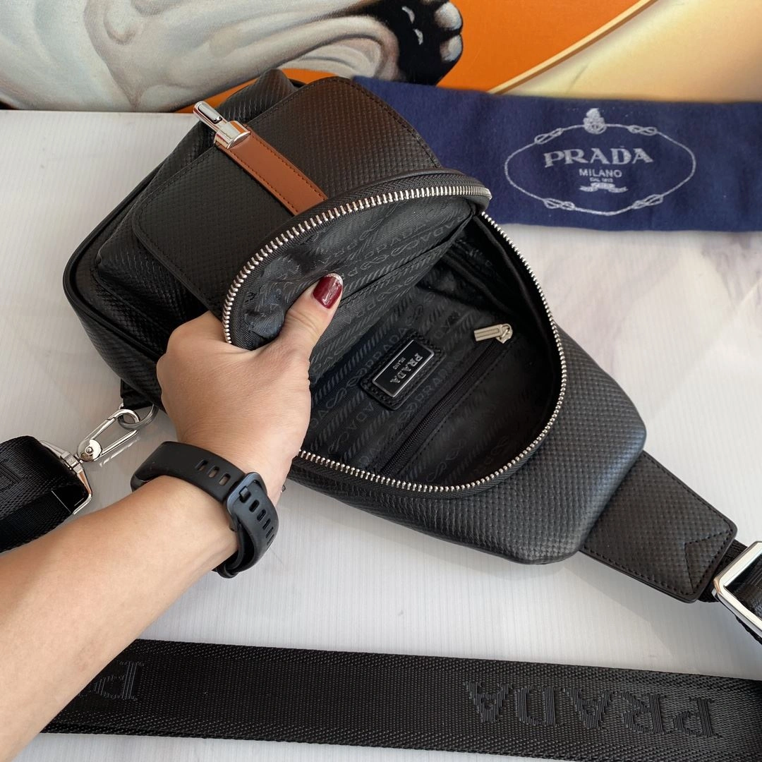 Mens Prada Waist Chest Packs Youthful 91566