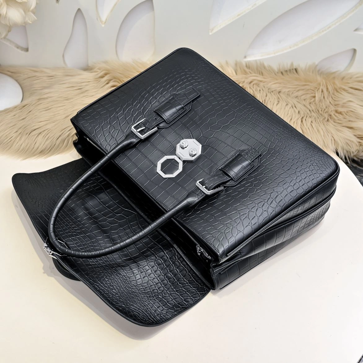 Mens Stefano Ricci Briefcases EasyCare 90644