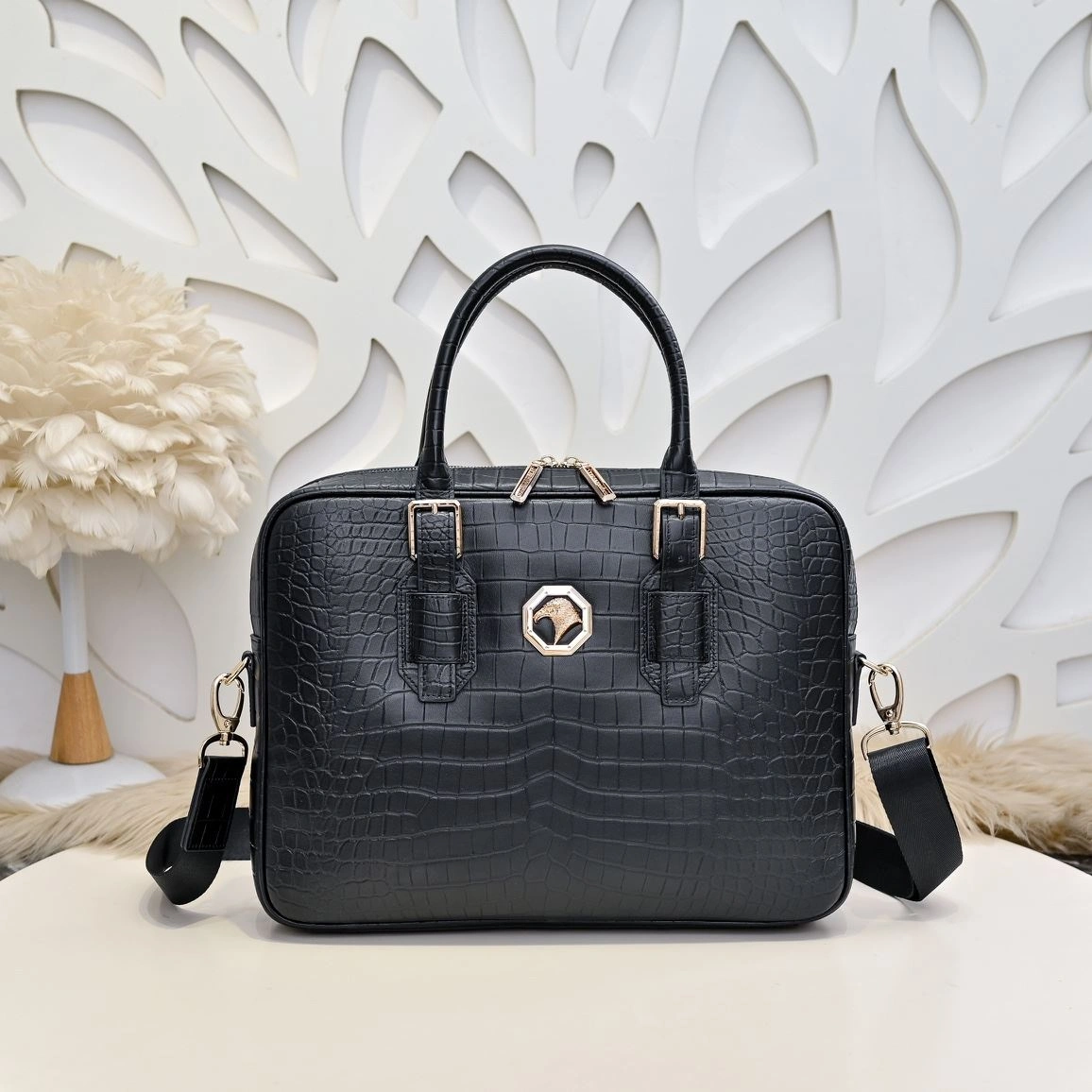 StreetReady Mens Stefano Ricci Briefcases 90591