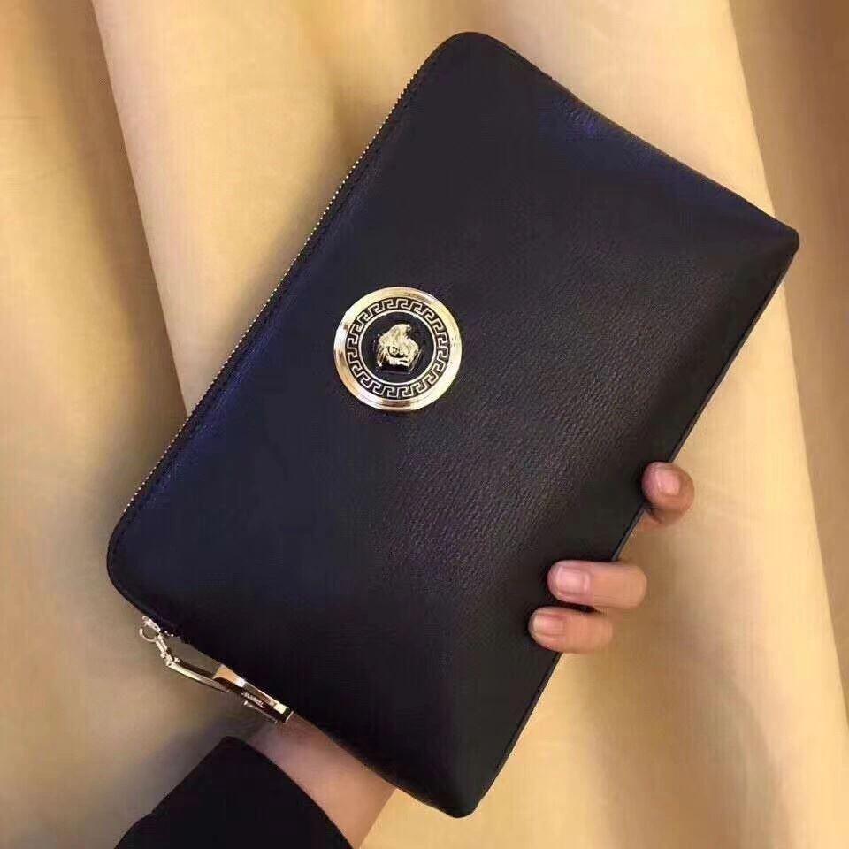 SmoothTexture Mens Versace Clutch Bags 92297
