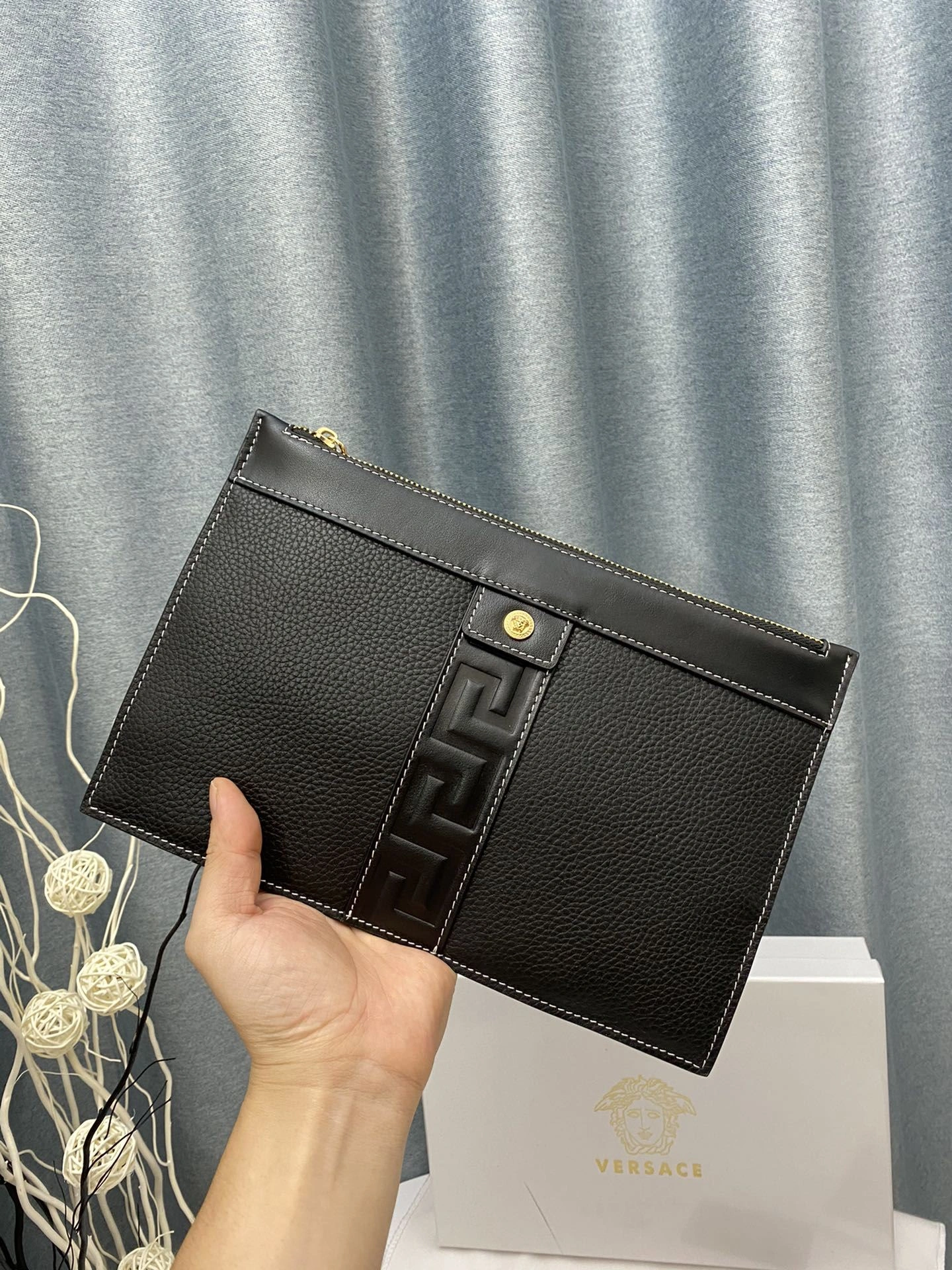 Mens Versace Clutch Bags Sustainable 92282
