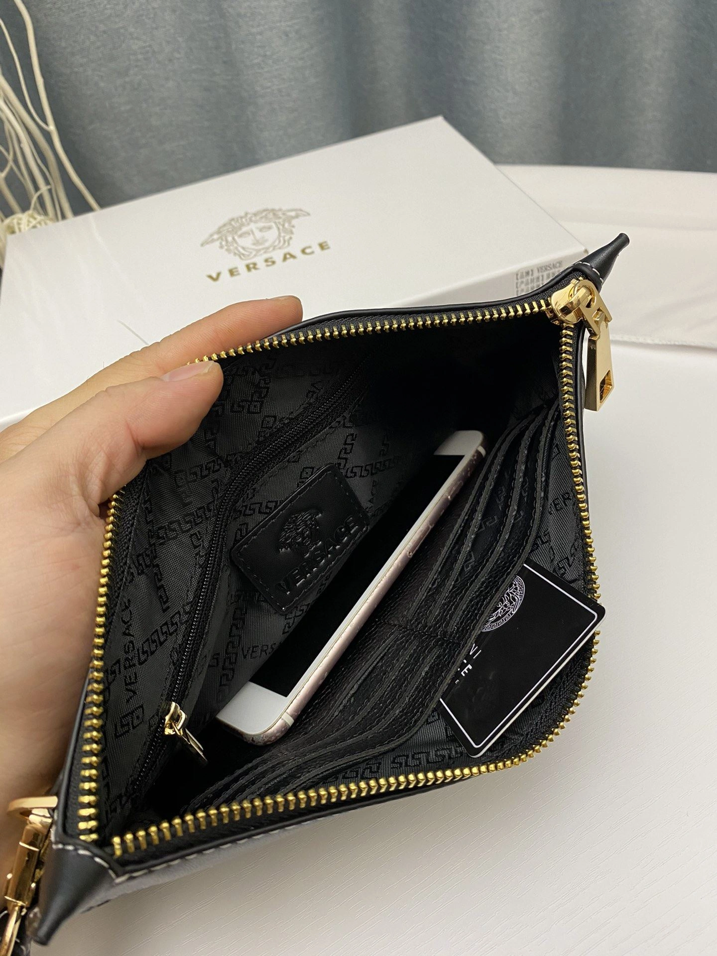 Mens Versace Clutch Bags Sustainable 92282