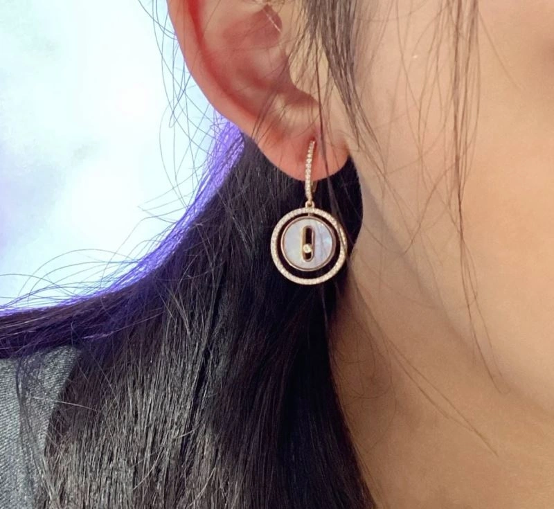 Breathable Messika Earrings 211890