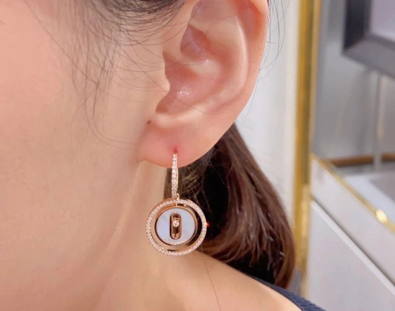 Breathable Messika Earrings 211890