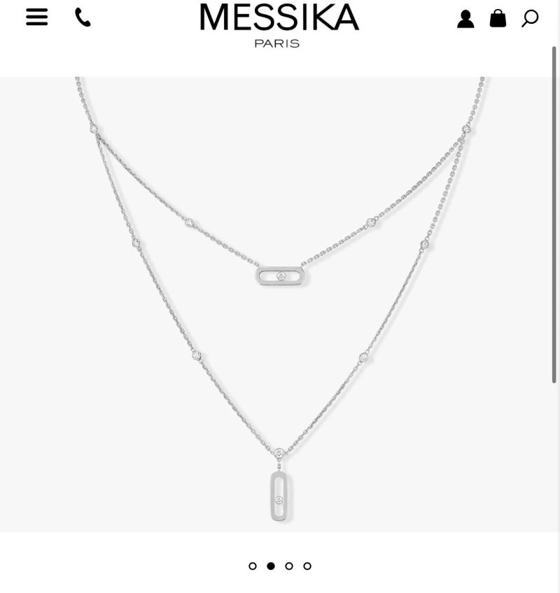 Durable Messika Necklaces 213443