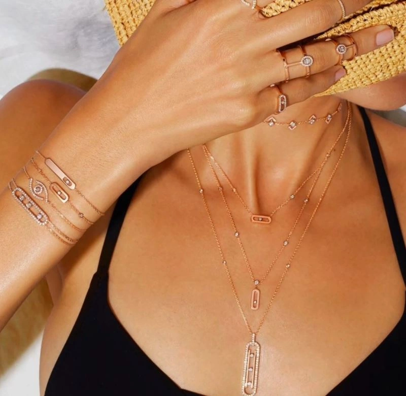 Durable Messika Necklaces 213443