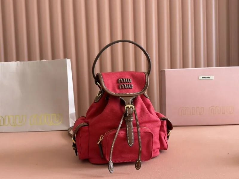 ZipUp Miu Miu Backpacks 49169