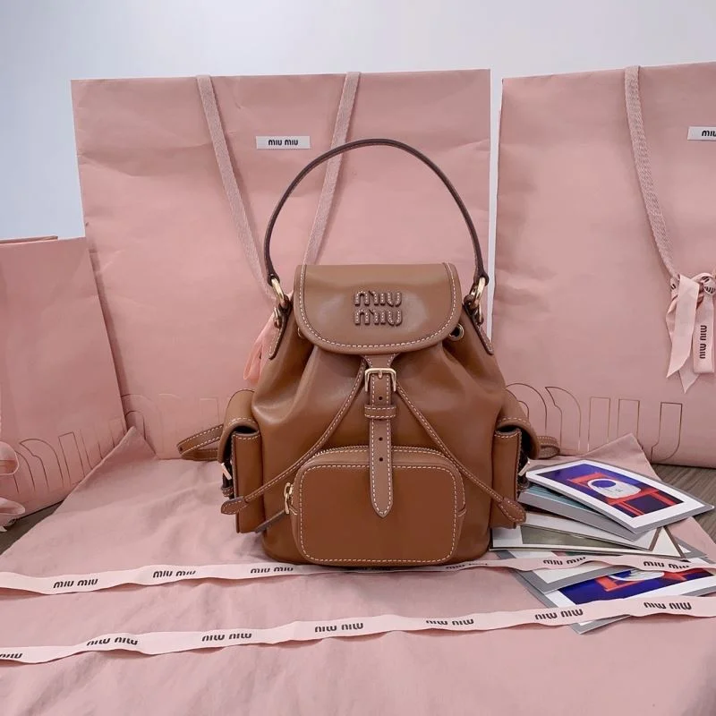 Unisex Miu Miu Backpacks 43582