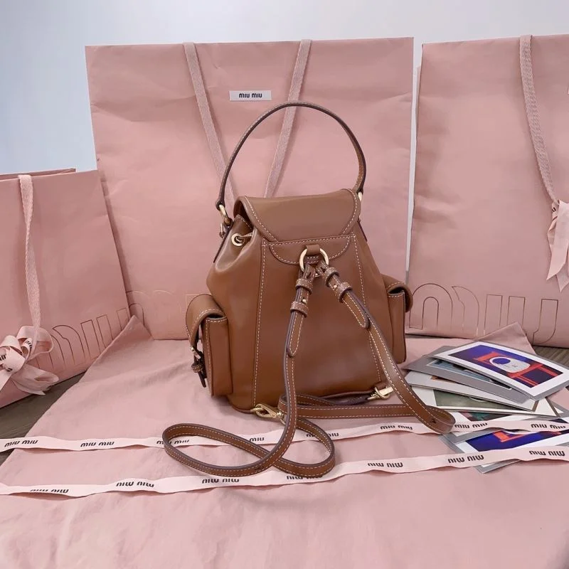 Unisex Miu Miu Backpacks 43582
