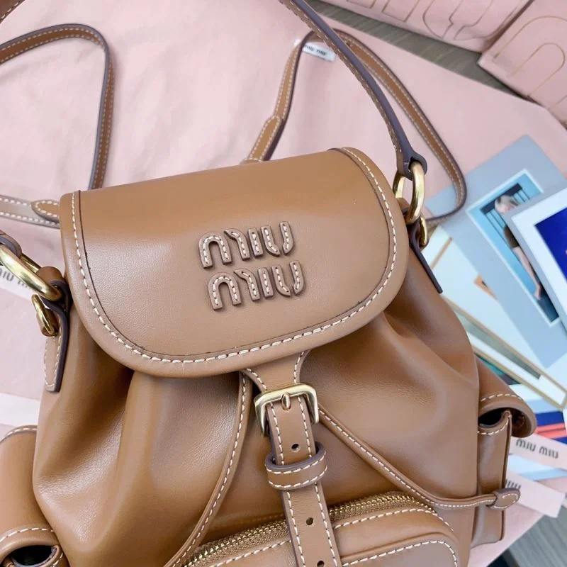 Unisex Miu Miu Backpacks 43582