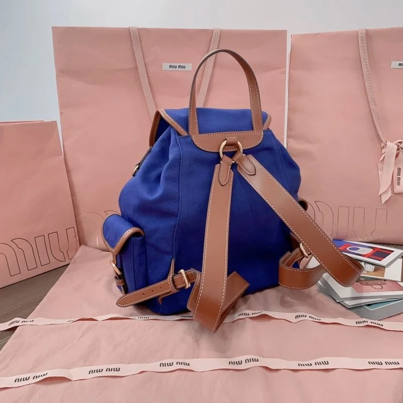 WaterResistant Miu Miu Backpacks 43581