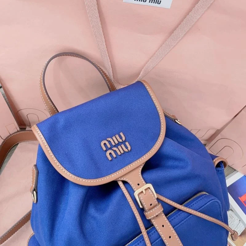 WaterResistant Miu Miu Backpacks 43581