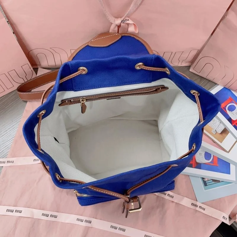 WaterResistant Miu Miu Backpacks 43581