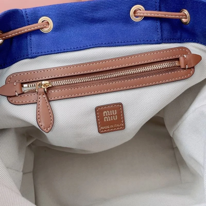 WaterResistant Miu Miu Backpacks 43581