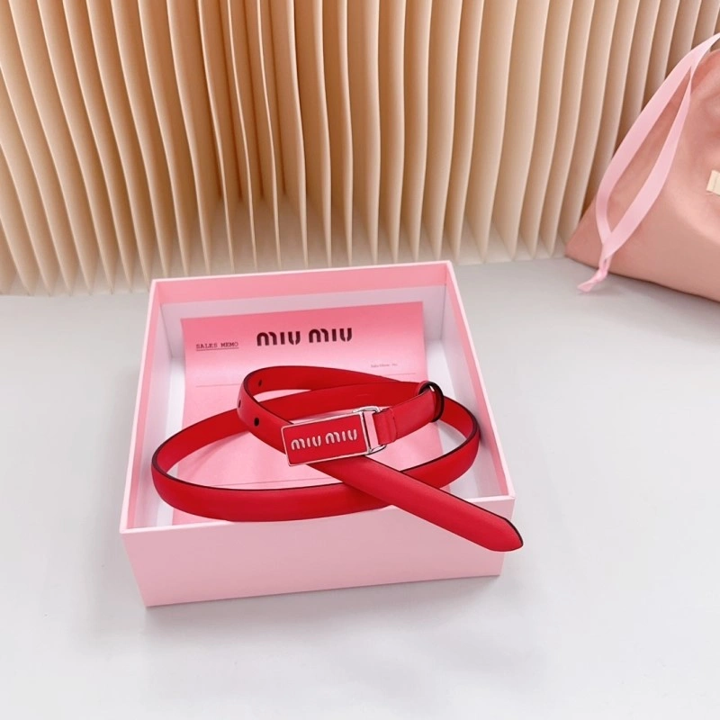 Sustainable Miu Miu Belts 302355