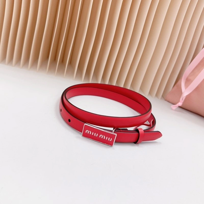 Sustainable Miu Miu Belts 302355