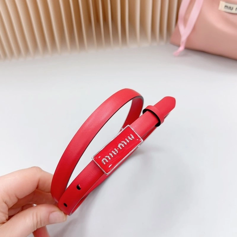 Sustainable Miu Miu Belts 302355
