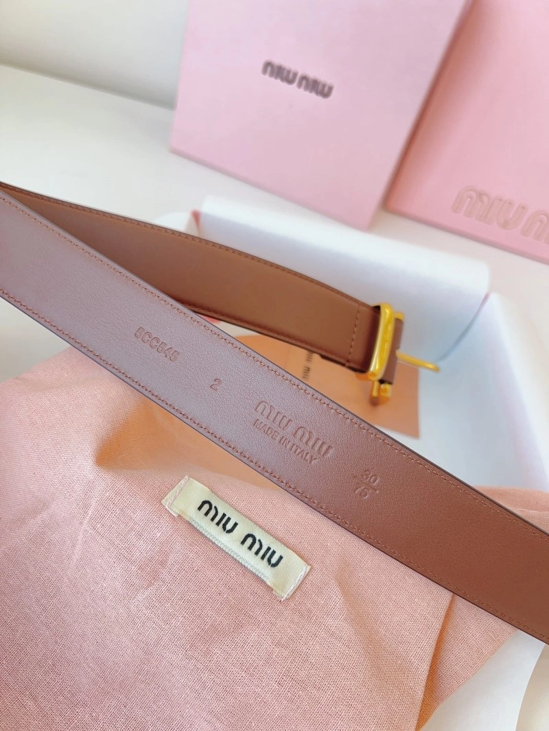 QuickDry Miu Miu Belts 302422