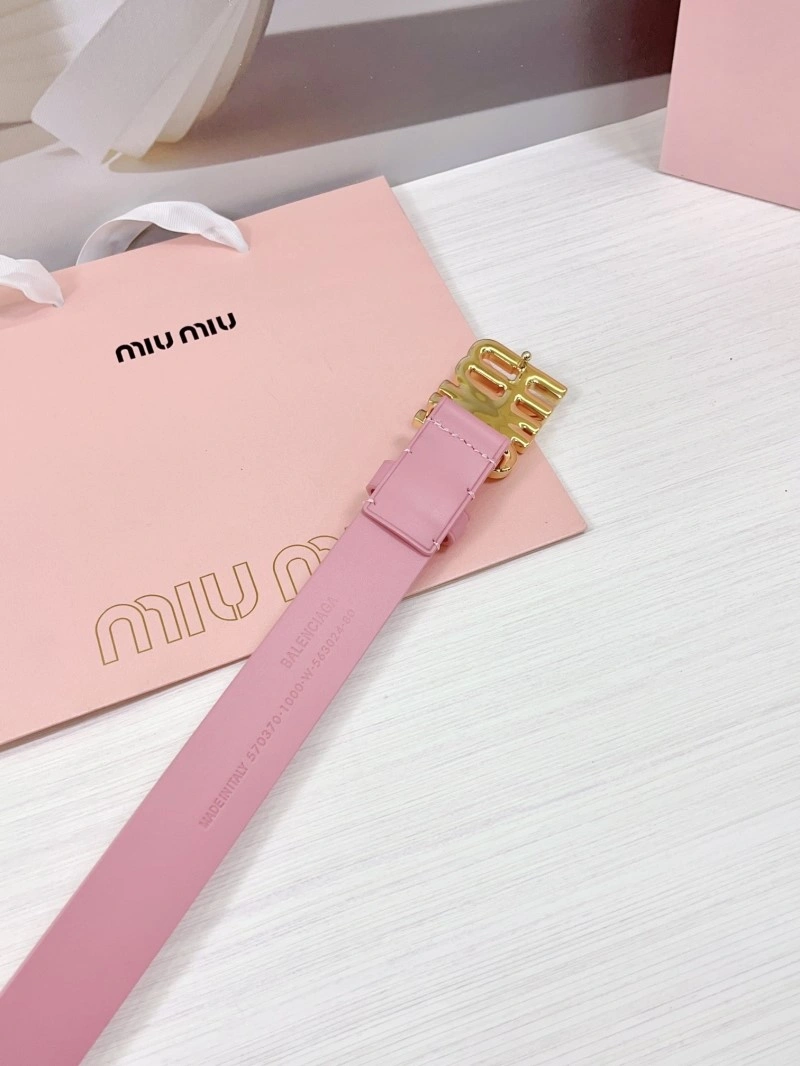 Stylish Miu Miu Belts 302388