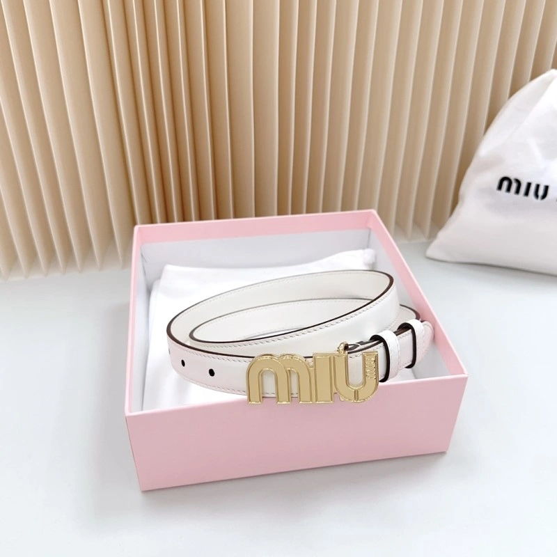 RelaxedFit Miu Miu Belts 302357