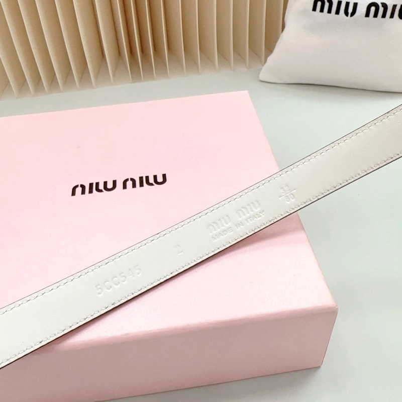 RelaxedFit Miu Miu Belts 302357