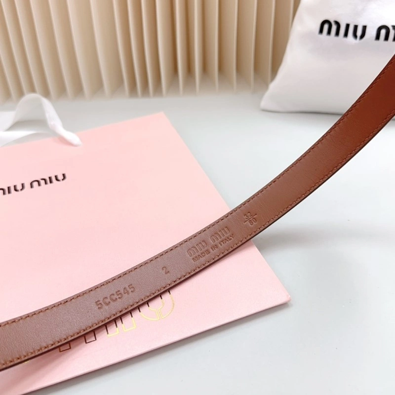 Neat Miu Miu Belts 302363