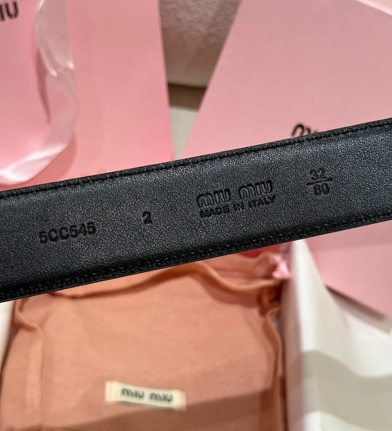 ZeroBulk Miu Miu Belts 302367