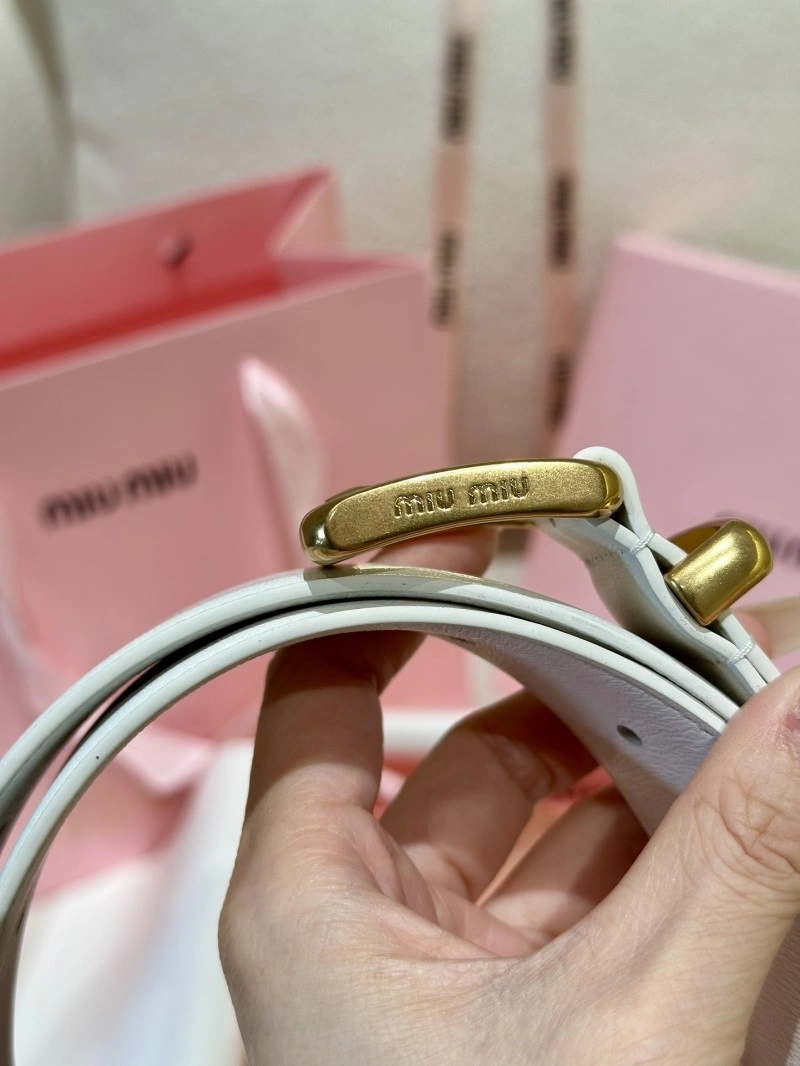 Miu Miu Belts Soft 302336