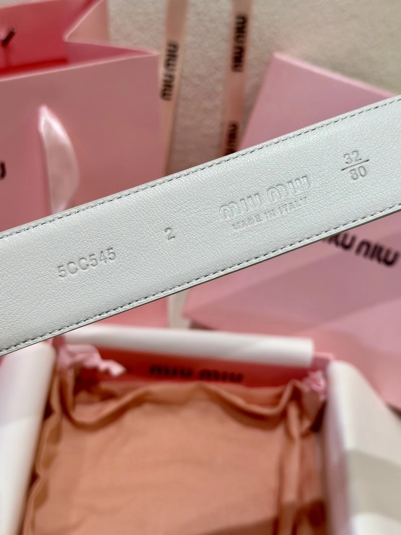 Miu Miu Belts Soft 302336