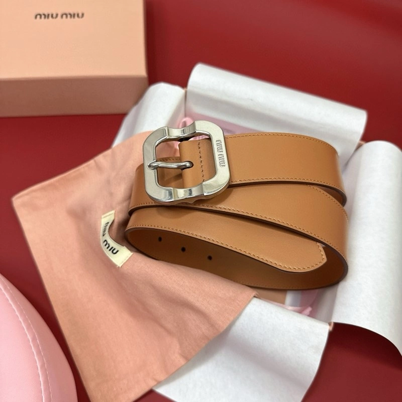 Breathable Miu Miu Belts 302326