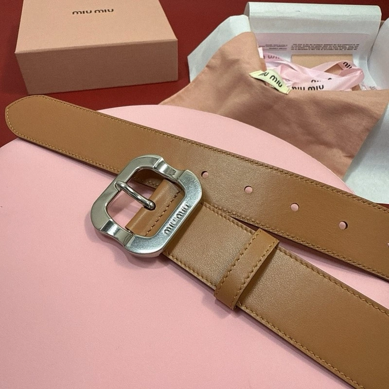 Breathable Miu Miu Belts 302326