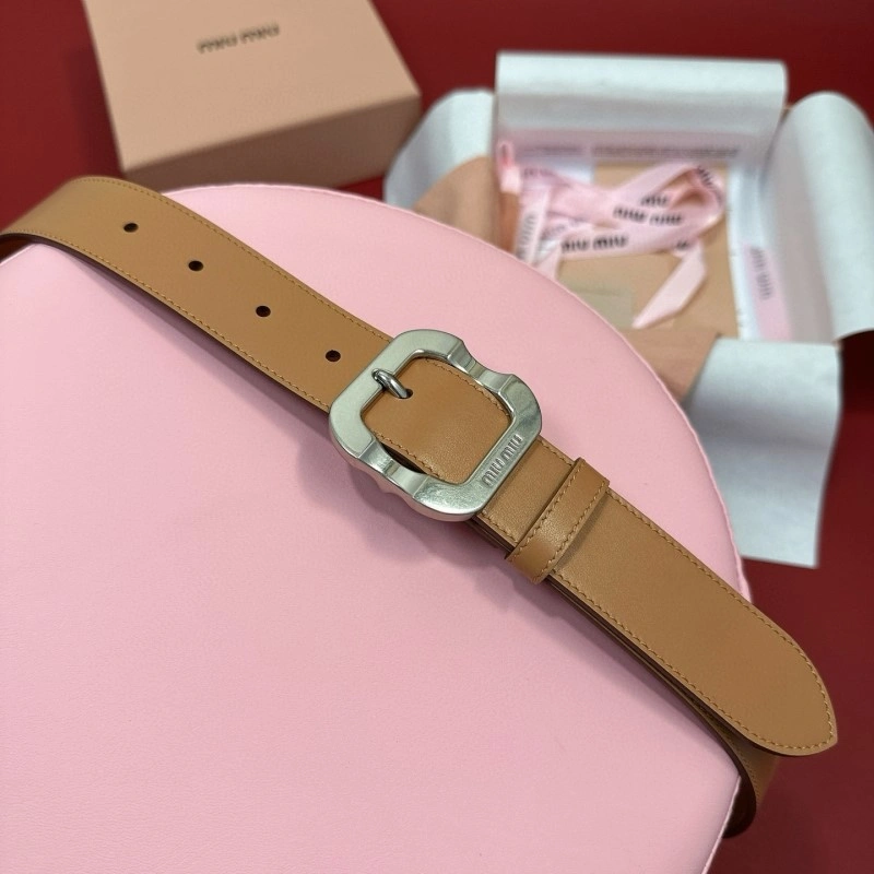 Breathable Miu Miu Belts 302326
