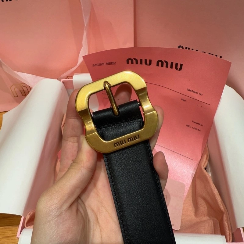 Bright Miu Miu Belts 302328