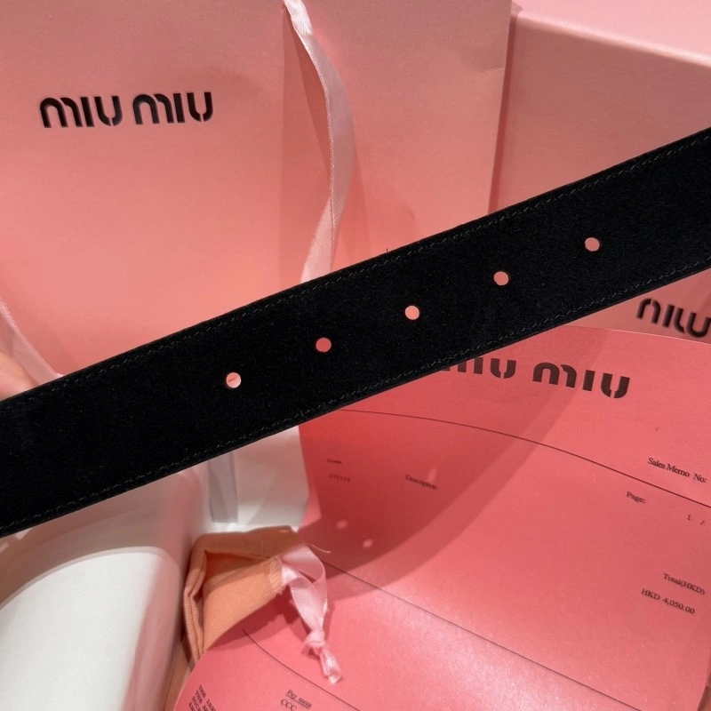 Miu Miu Belts WaterResistant 302327