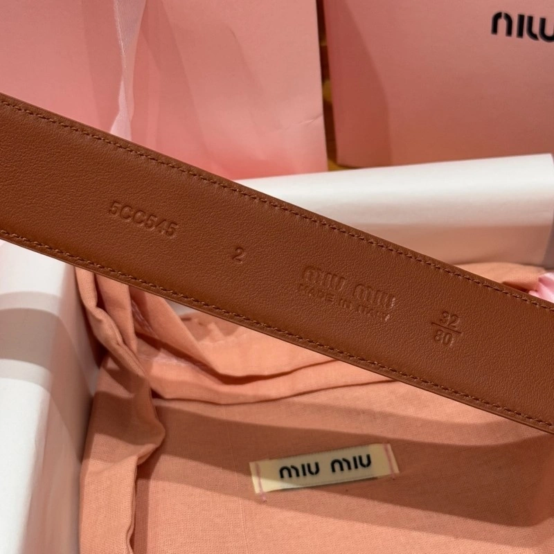 Resilient Miu Miu Belts 302323