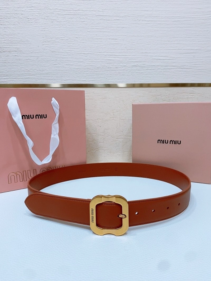 Breathable Miu Miu Belts 302320